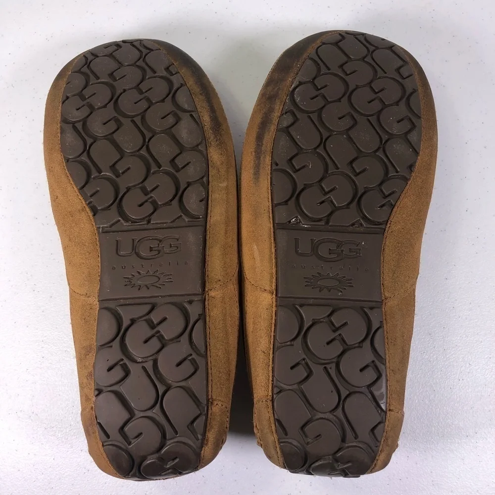UGG Australia Shearling Slip On Loafer Shoes